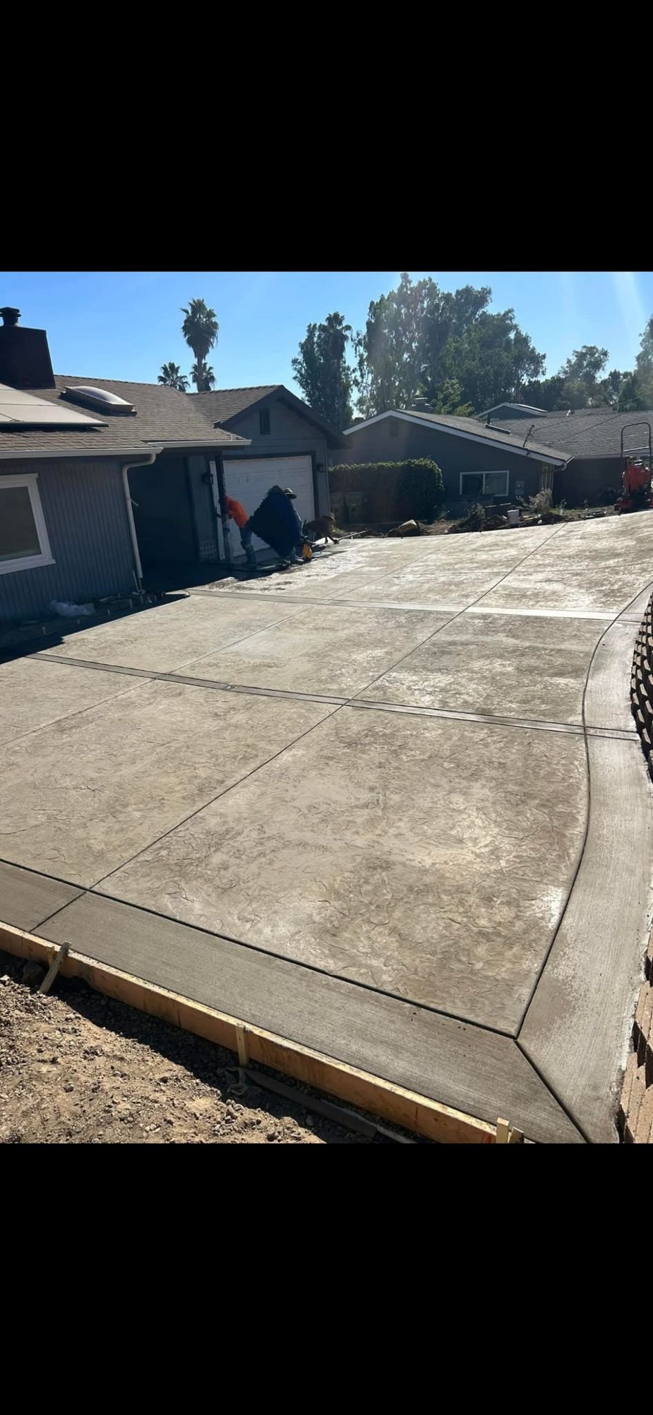 Residential Concrete Driveway